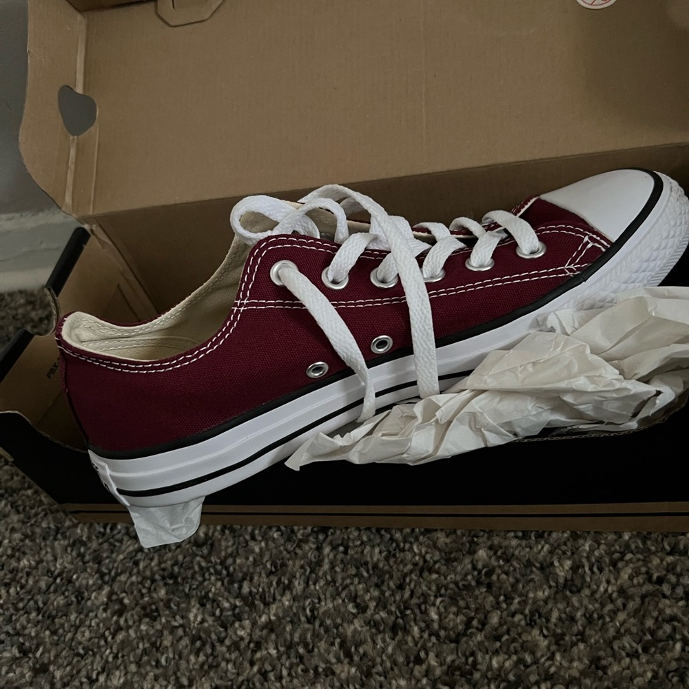 Women converse